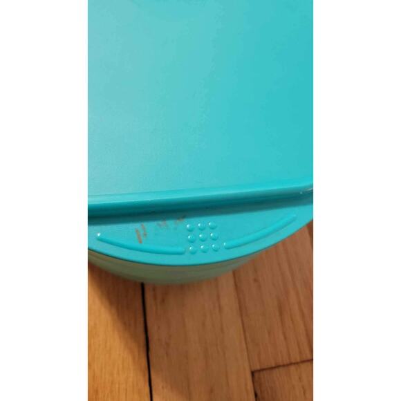Reusable Food Storage Containers Stackable Tupperware Lunch Box Blue - Picture 4 of 4